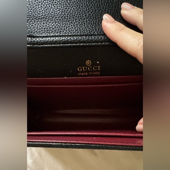 GG Black and Gold Crossbody Bag with Chain - Picture 6 of 13